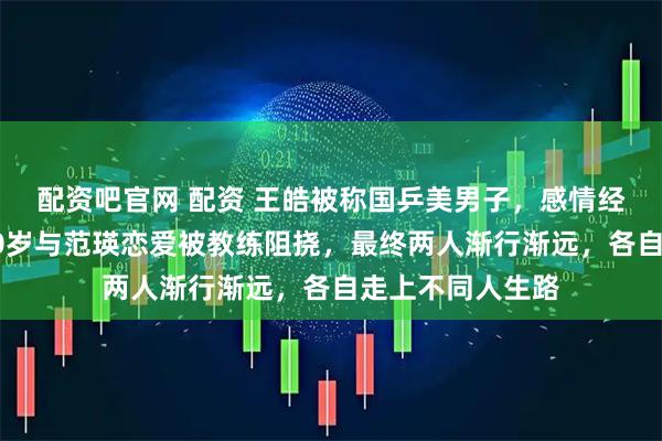 配资吧官网 配资 王皓被称国乒美男子，感情经历却很曲折，20岁与范瑛恋爱被教练阻挠，最终两人渐行渐远，各自走上不同人生路